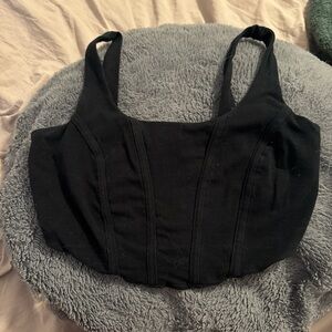 Wild Fable Black Sleeveless Top